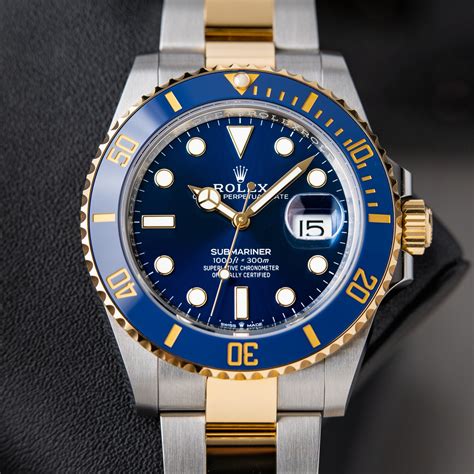 rolex gold bluesy